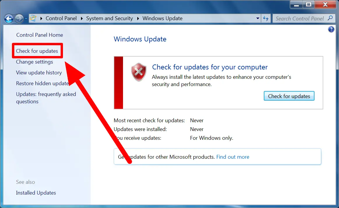 How to view installed windows update on your computer