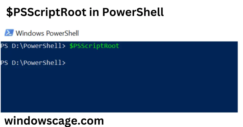 powershell cd back to root